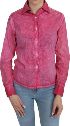 Ermanno Scervino Colla Long Sleeve Shirt Blouse Womens Top