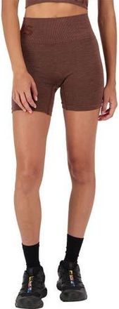 Mons Royale Solace Merino Seamless Short - Womens in Henna at Nordstrom, Size X-Small