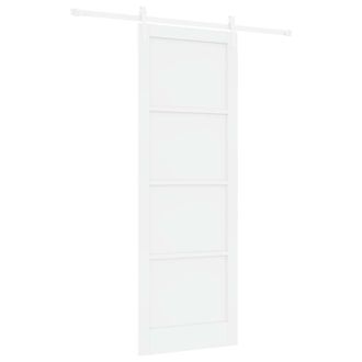 vidaXL Puerta Corredera Orkdal Blanco 83 X 232 Cm Vidaxl