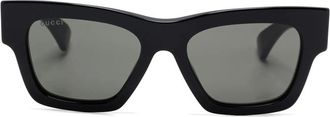 Gucci Rectangle-frame Sunglasses