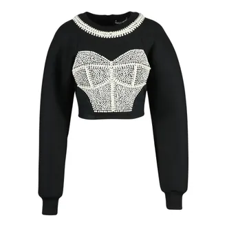 Dolce & Gabbana Donna, Felpe, Nero, L, new