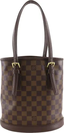 Louis Vuitton Brown Damier Canvas Tote Bag (Pre-Owned)