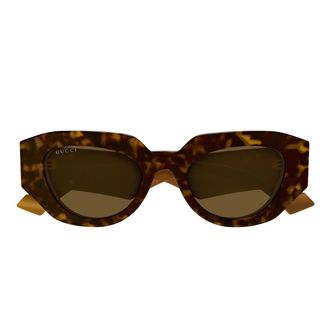 Gucci Sunglasses Gg1421 S 009 Brown/Brown Unisex