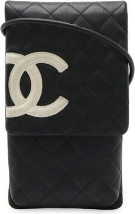Chanel Pre-owned Cross Body Bags, female, Black, Size: ONE SIZE Pre-owned Fabric chanel-bags