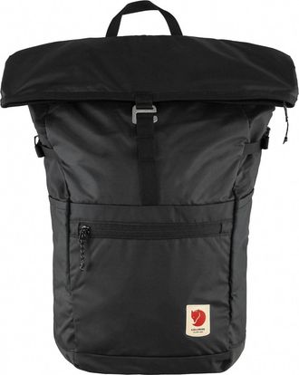 Fj&auml;llr&auml;ven Mens High Coast Foldsack Bag In Black
