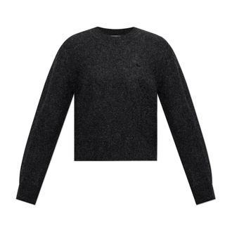Carhartt Work in Progress W Curtis Sweater - Dames - Ronde hals truien - Grijs - L - Wol - Truien & Vesten