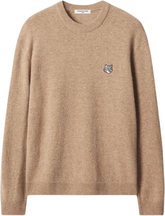 Maison Kitsun&eacute; Uomo, Maglie, Beige, XL, new
