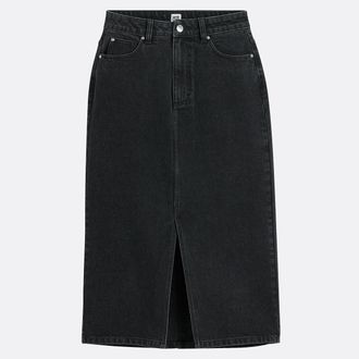 La Redoute Collections Rechte denim midirok