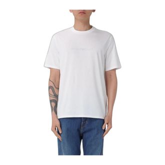 Emporio Armani T-shirts - Heren - T-shirts - Wit - XL - Tops