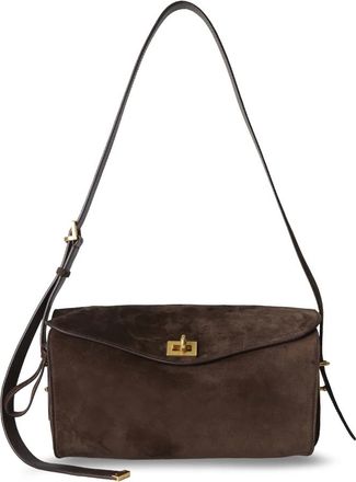 Balenciaga Le 7 Shoulder Bag Medium - female - Balenciaga - Cross Body Bags - Brown - ONE SIZE - Bags