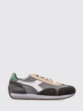 Diadora Sneakers Equipe Dirty Diadora Heritage in camoscio e canvas used