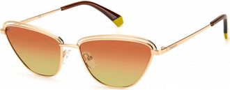 Polaroid Womens PLD-4102-S-DDB PLD 4102 56 S DDB Sunglasses - Rose Gold - One Size