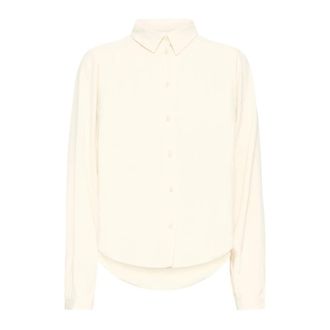 Ichi Ichi - Ihkimmie SH Bluser - Dames - Blouses & Shirts - Beige - Maat: XL
