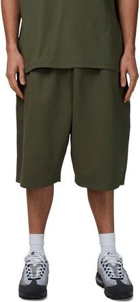 Good For Nothing Baggy Halftone Shorts in Green at Nordstrom, Size Xx-Large Uk