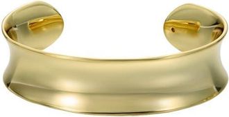 Ted Baker Contina Concave Cuff Bracelet in Metallic Gold at Nordstrom