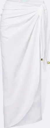 Melissa Odabash Winnie cotton and linen beach cover-up