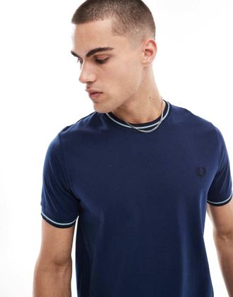 Fred Perry T-shirt blu navy