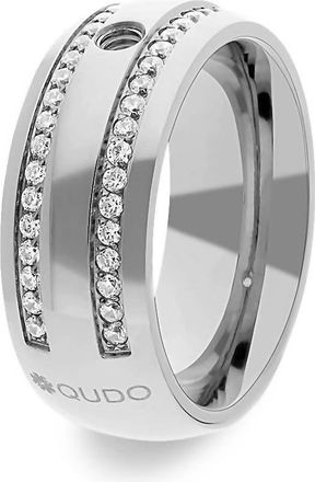 Qudo Womens Basic Lecce Ring In Silver
