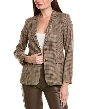 Tahari by ASL Tahari Asl Glenn Plaid Blazer