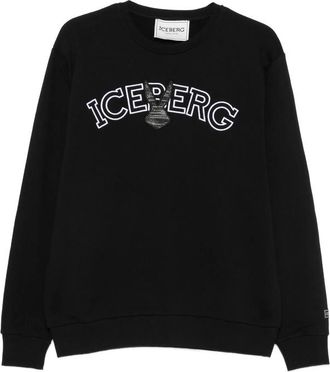 Iceberg Logo-embroidered Sweatshirt
