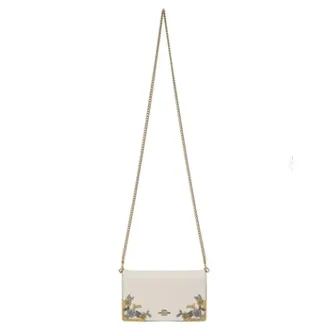 Coach Pre-owned Cross Body Bags, female, White, Size: ONE SIZE Pre-owned Leather crossbody-bags