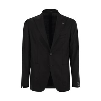 Tagliatore Blazers, male, Black, Size: 4XL Derrick Blazer