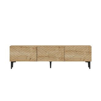 Habitat et Jardin Mobile Tv In Legno felix 160 X 31,4 X 44,1 Cm - Rovere Zaffiro