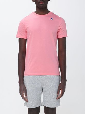 K-Way T-shirt Leonide in cotone con logo K-way