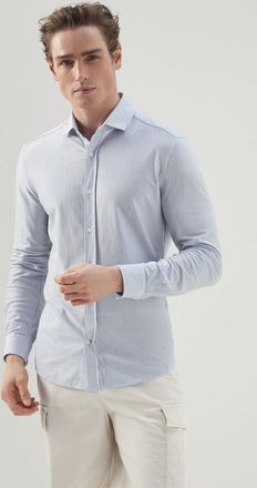 Brunello Cucinelli White Cotton Mens Shirt