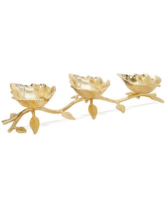 Alice Pazkus Leaf 3 Sectional Relish Dish