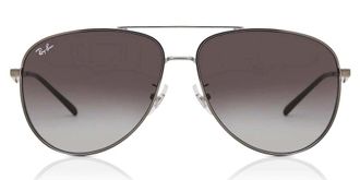 Ray-Ban Grey Gradient Pilot Unisex Sunglasses RB3712D 004/8G 62