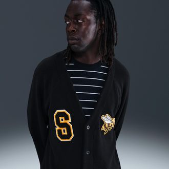 Nike Mens Nike SB Skate Cardigan in Black | HV0258-010