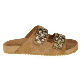 Burberry Sliders, female, Brown, Size: 7 1/2 US Urchin Sandals