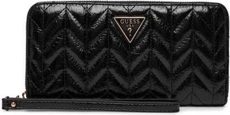 Guess Womens Wallet Black Polyurethane Bags