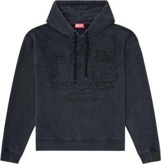 Diesel Sweaters - Heren - Hoodies - Grijs - M - Hoodies & sweatvesten