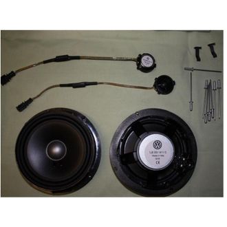 Volkswagen Volkswagen - 1j4051606a Altavoces Traseros - Negro
