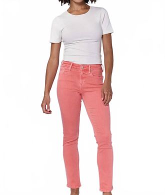 Dear John Denim Blaire Straight Leg Jeans In Dubbery