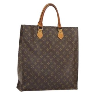 Louis Vuitton Pre-owned Tote Bags, female, Brown, Size: ONE SIZE Pre-owned Canvas Tote Bag