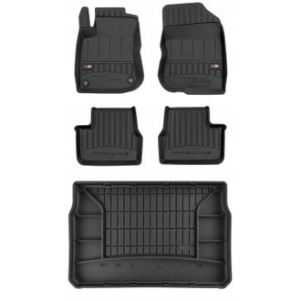 OEM Set Alfombrillas Goma 3d Peugeot 208 1 Hb 2012-2019 Zs