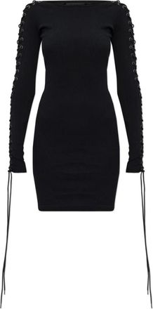 Balenciaga Dames, Jurken, Zwart, Maat: XS Katoen