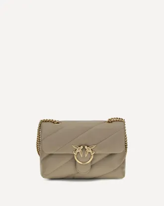 Pinko Love Classic leather Shoulder Bag Female UNI