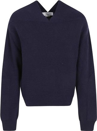 Victoria Beckham V-Neck Yoke Detail Jumper