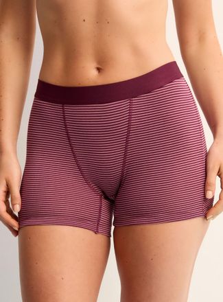 Miiyu Womens Ultra-comfortable elastic-waist boxer brief Organic cotton & TENCEL TM modal