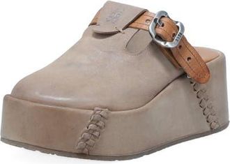 A.S.98 Monroe Platform Clog in Taupe at Nordstrom, Size 10.5-11Us