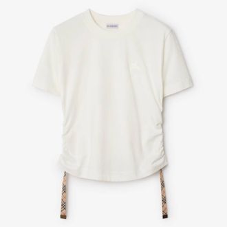 Burberry Festival Cotton T-shirt, Size Small