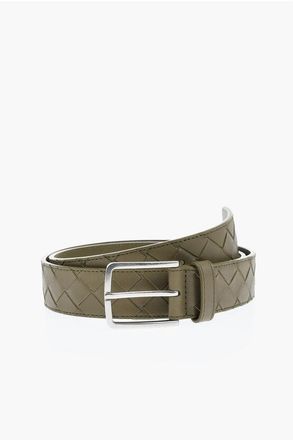 Bottega Veneta Cintura in Pelle Intrecciata 40mm taglia 105