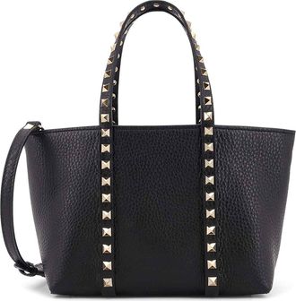 Valentino Garavani Shopping RockStud bag in leather