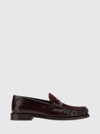 Brunello Cucinelli Suede Penny Loafers with Penny Bar