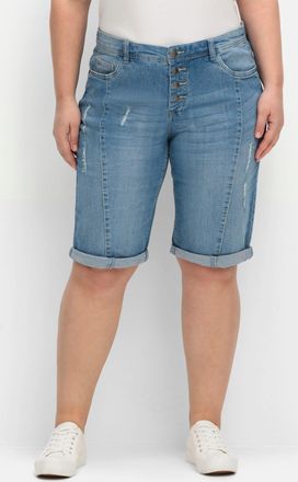 Sheego Jeansbermudas