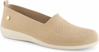 Andrea Womens Classic Loafer In Beige
